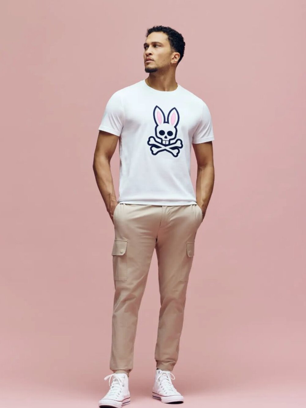 Mens archive bunny graphic tee